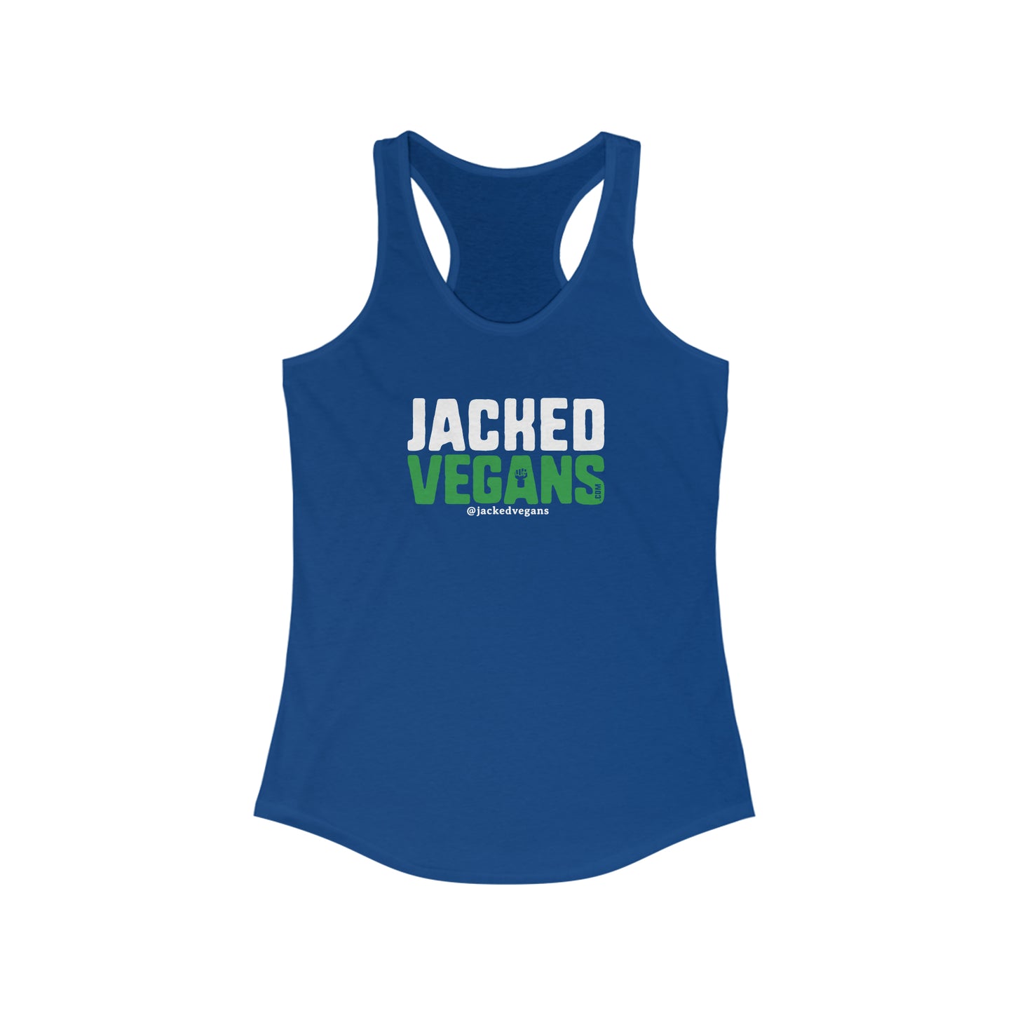 Jacked Vegans Women's Ideal Racerback Tank