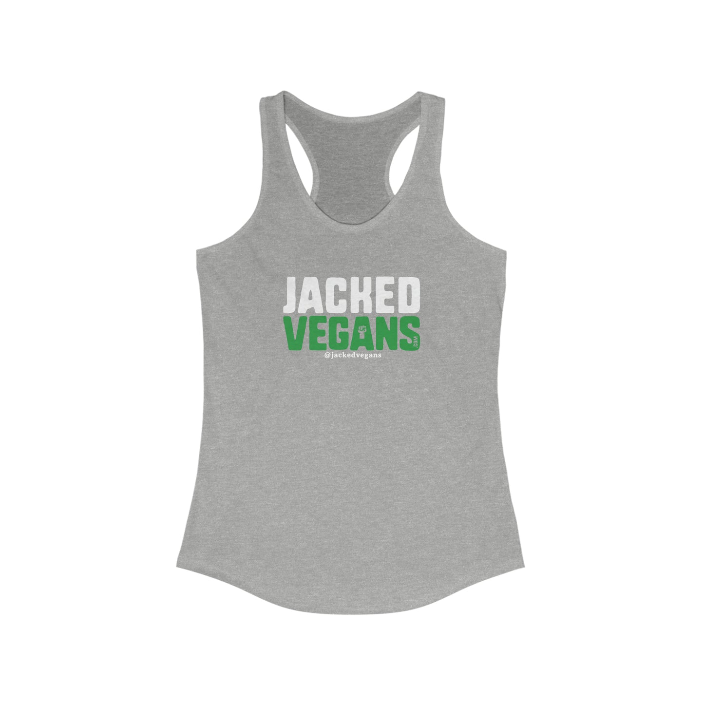 Jacked Vegans Women's Ideal Racerback Tank
