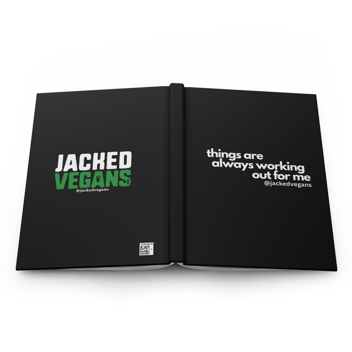 Motivational Hardcover Journal for Vegans - Positive Affirmations & Plant-Based Living