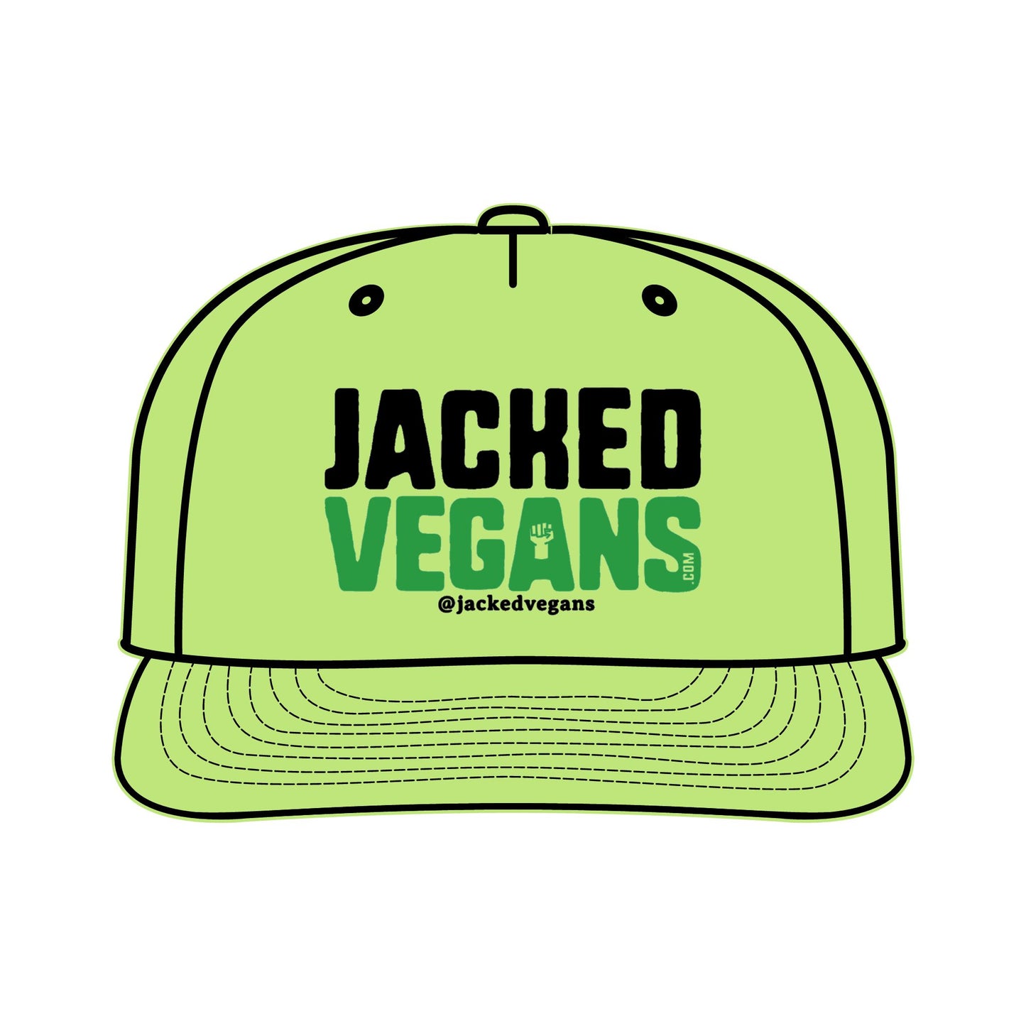 Jacked Vegans Surf Cap - Trendy Sports Hat for Active Lifestyles