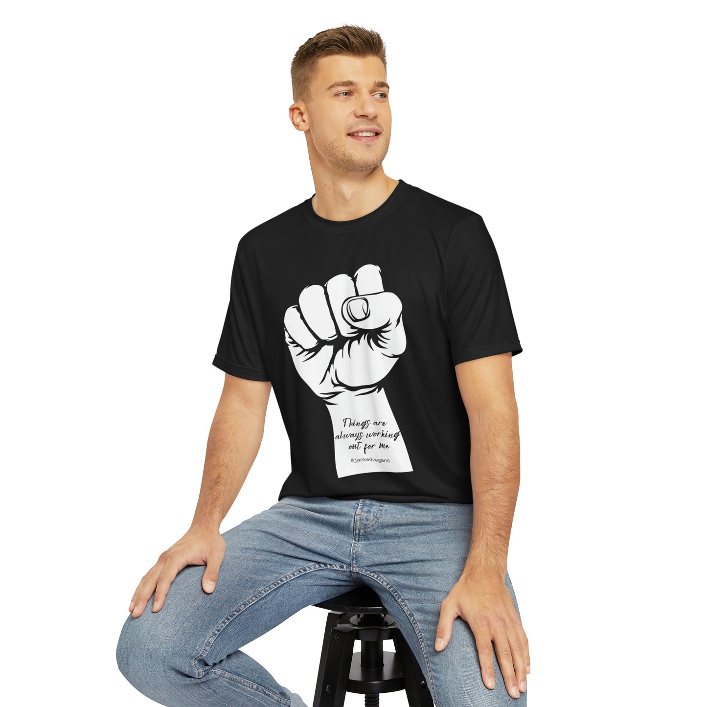 Men's Polyester Tee (AOP)