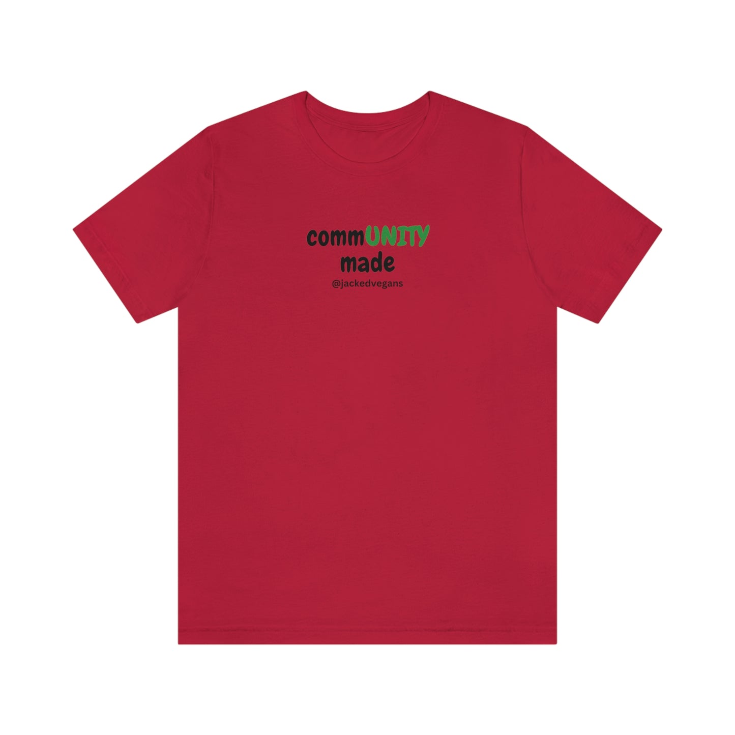 CommUnity Made Unisex Jersey Short Sleeve Tee