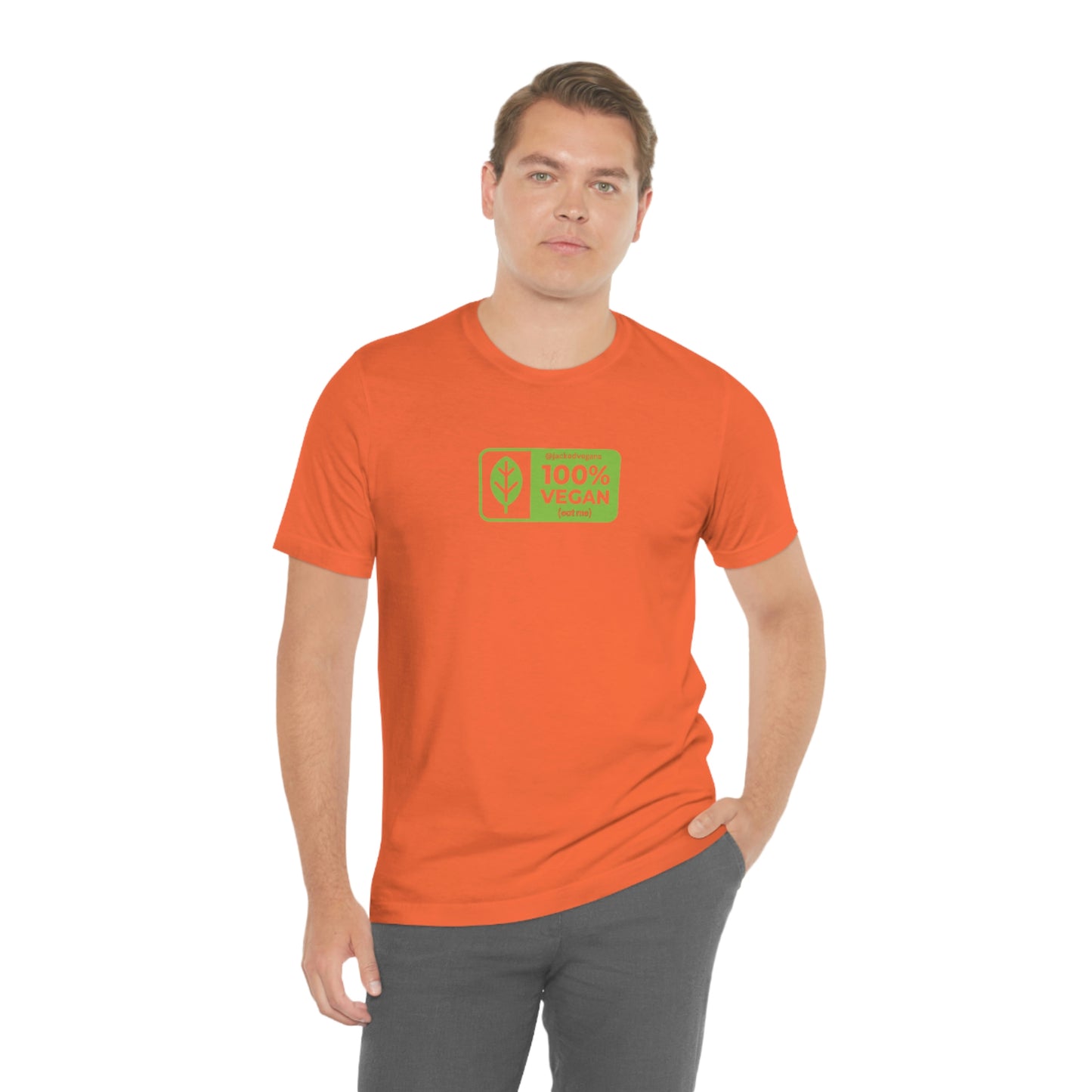 100% Vegan Eat Me Unisex Jersey Short Sleeve Tee