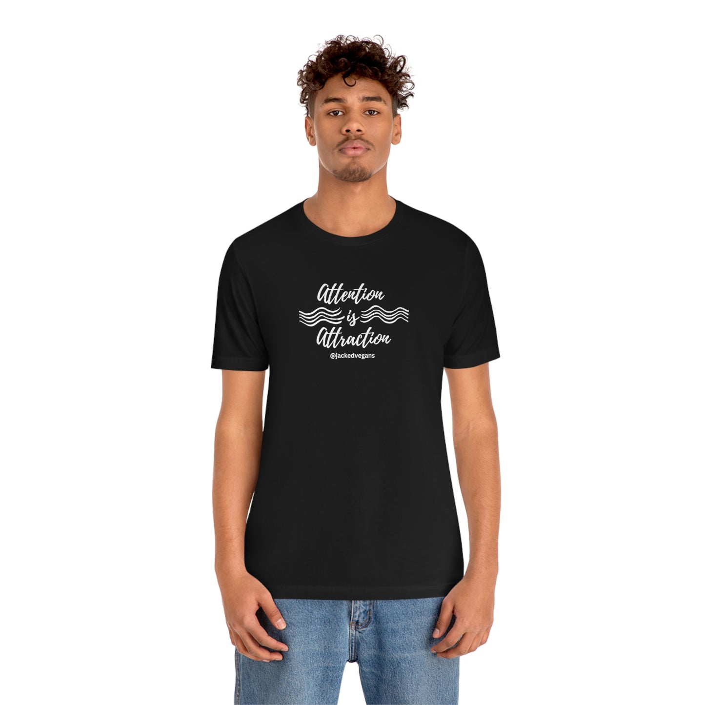 Attention Is Attraction Unisex Jersey Short Sleeve Tee