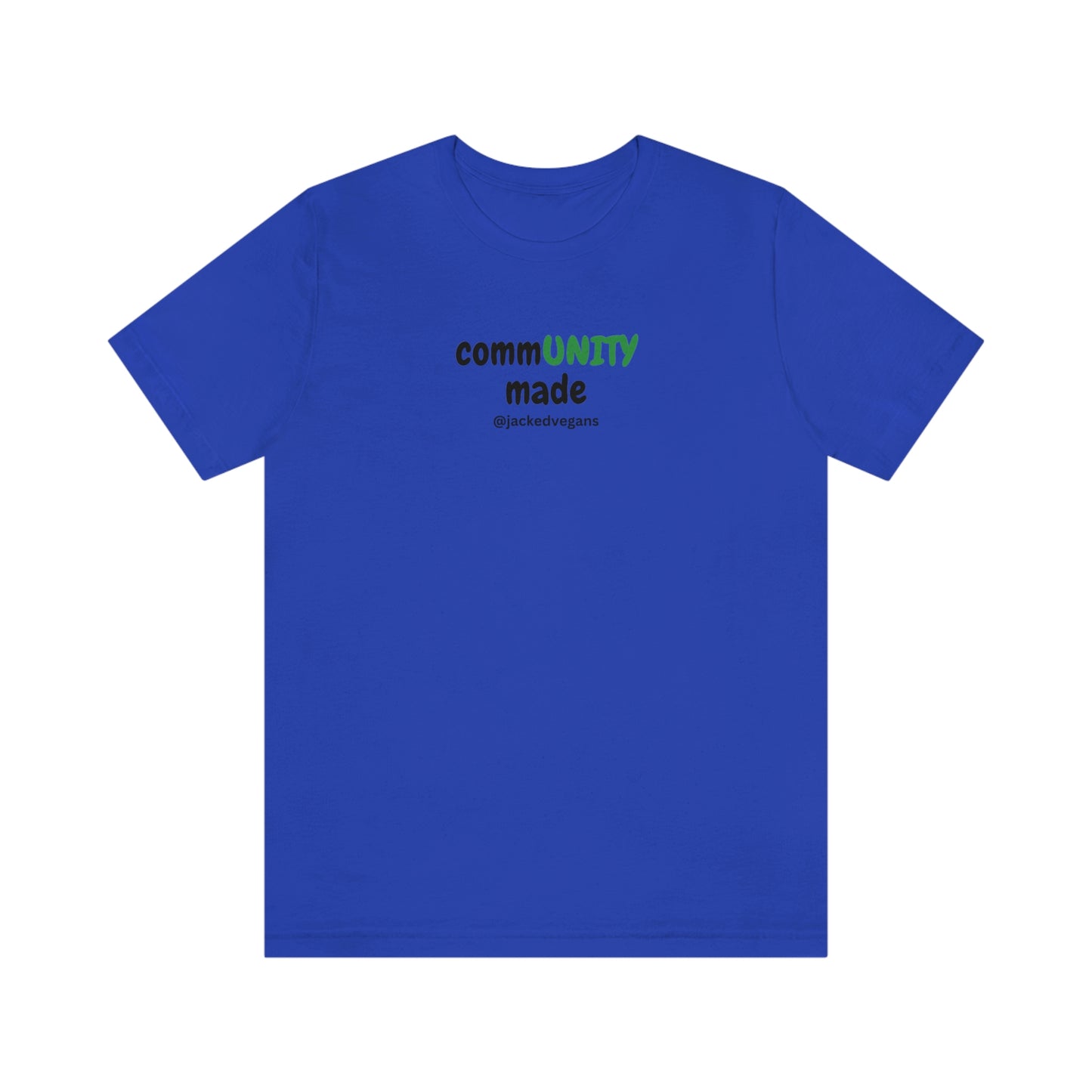 CommUnity Made Unisex Jersey Short Sleeve Tee