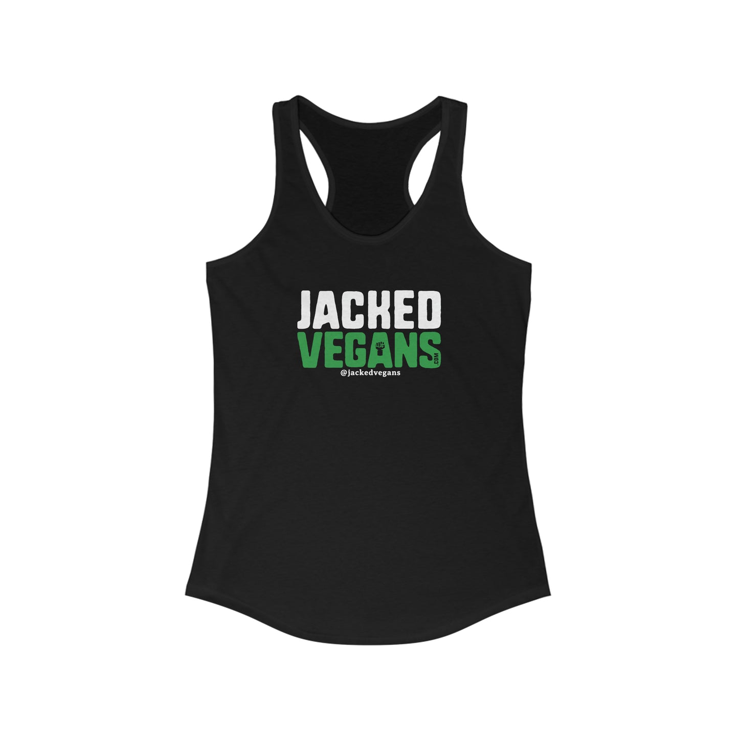 Jacked Vegans Women's Ideal Racerback Tank