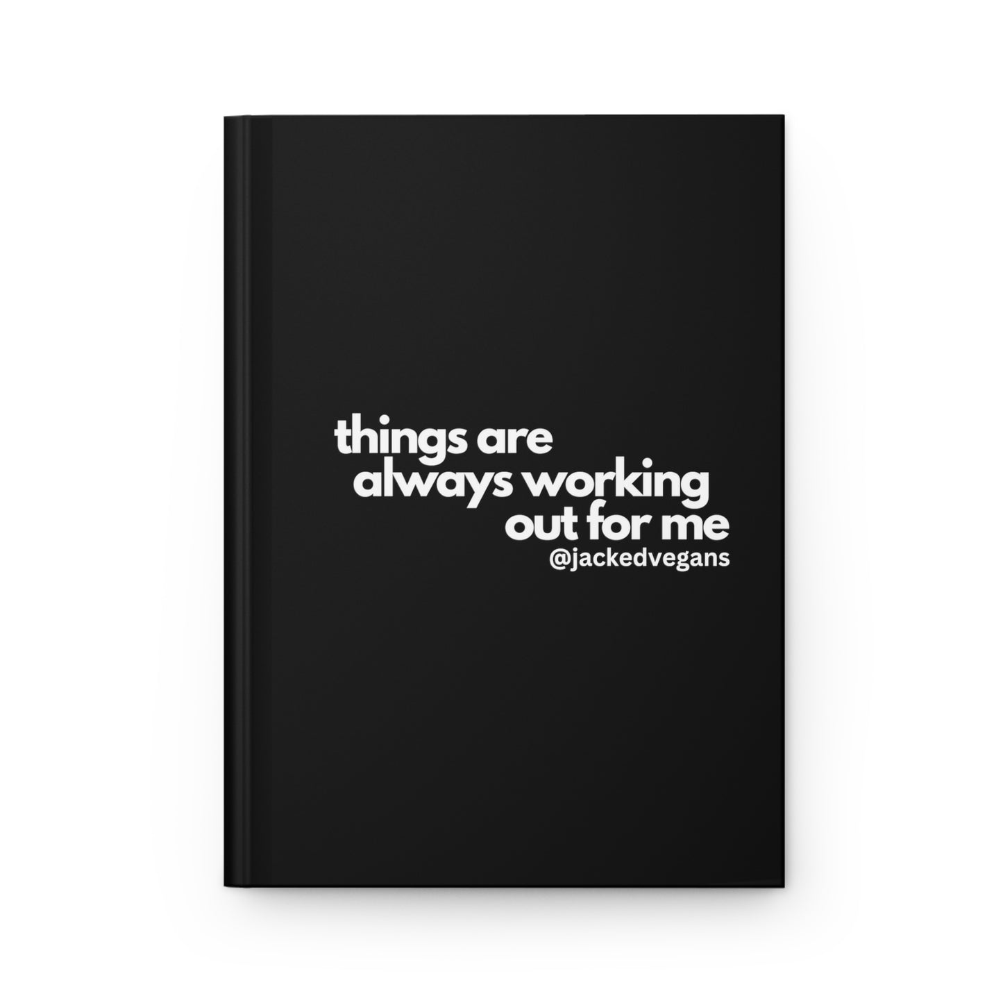 Jacked Vegans Hardcover Journal Matte