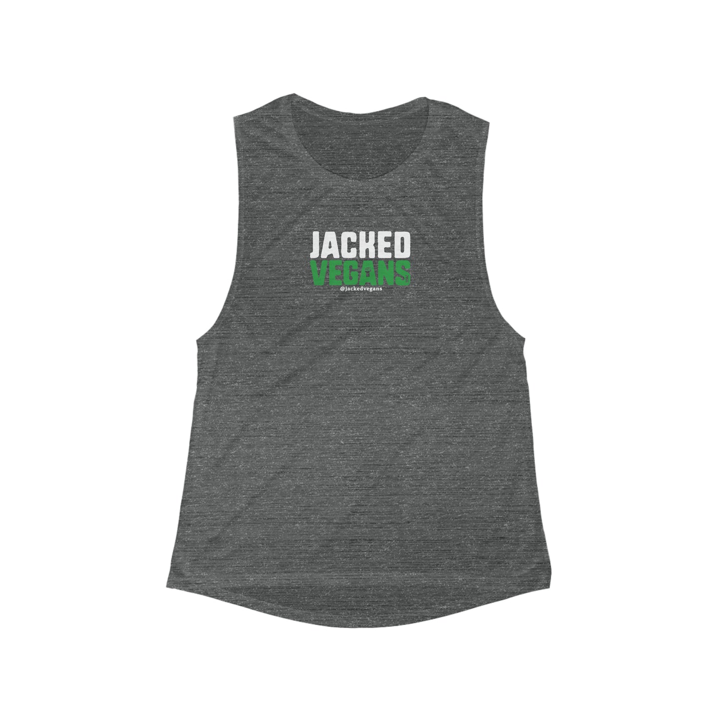 Jacked Vegans Women's Flowy Scoop Muscle Tank