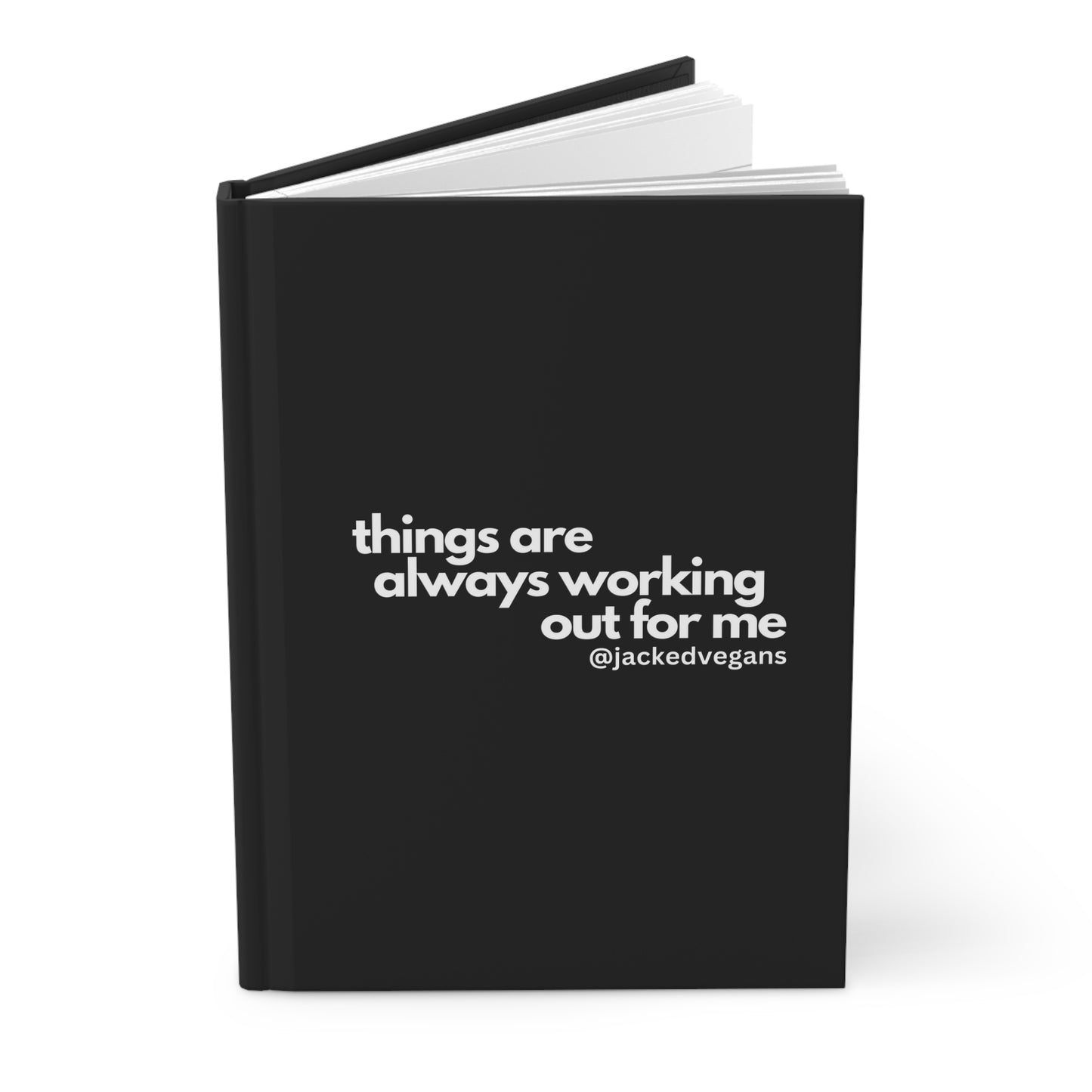 Motivational Hardcover Journal for Vegans - Positive Affirmations & Plant-Based Living