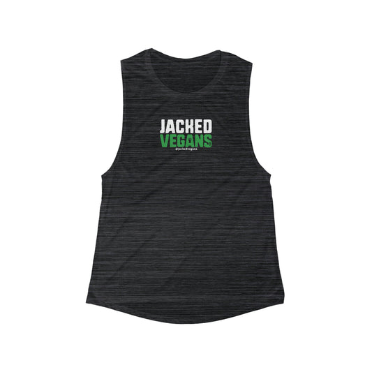 Jacked Vegans Women's Flowy Scoop Muscle Tank