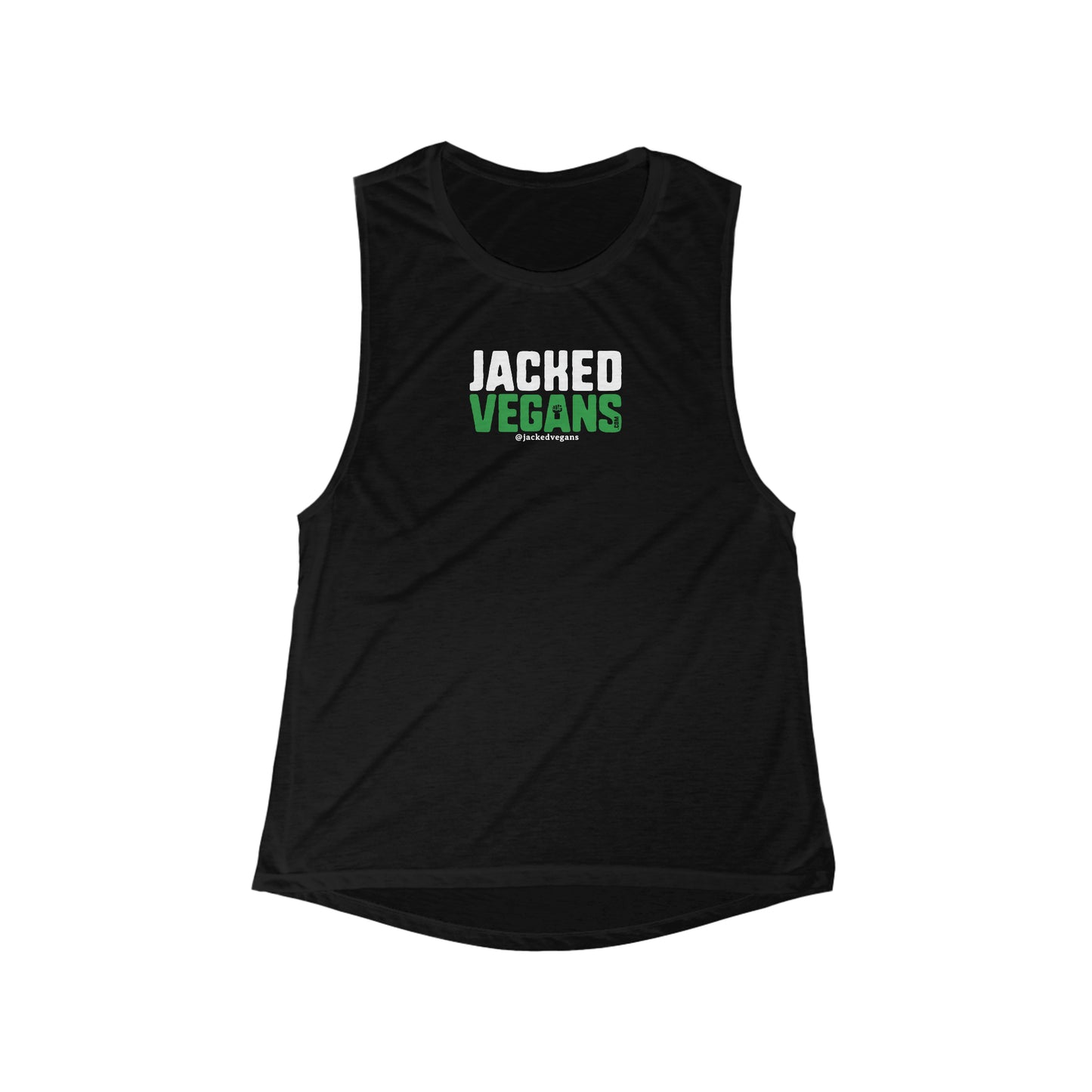 Jacked Vegans Women's Flowy Scoop Muscle Tank