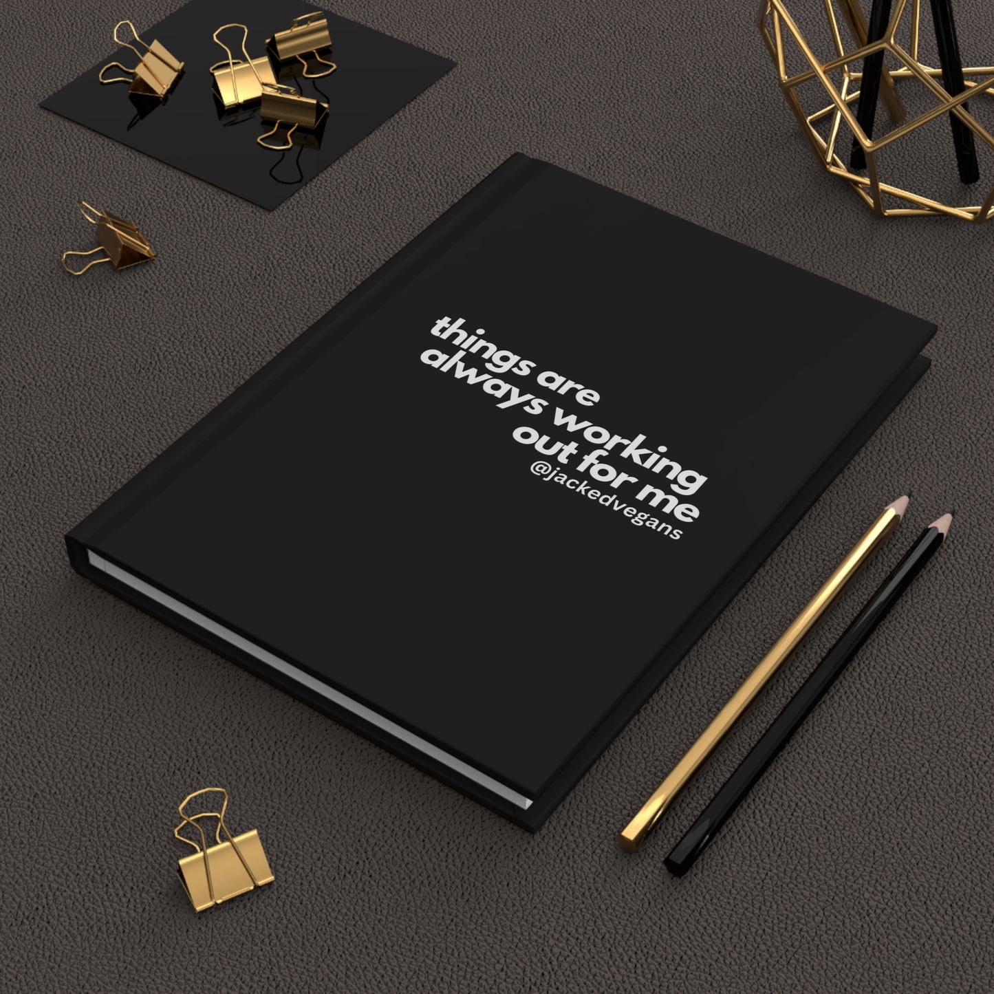 Motivational Hardcover Journal for Vegans - Positive Affirmations & Plant-Based Living