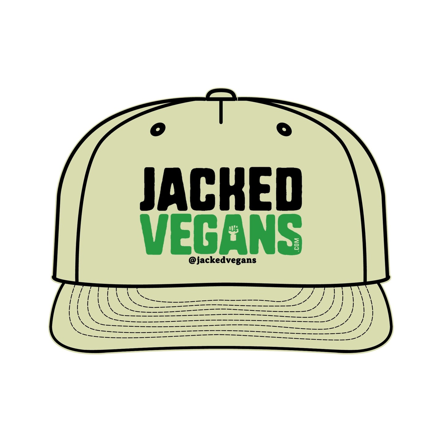 Jacked Vegans Surf Cap - Trendy Sports Hat for Active Lifestyles