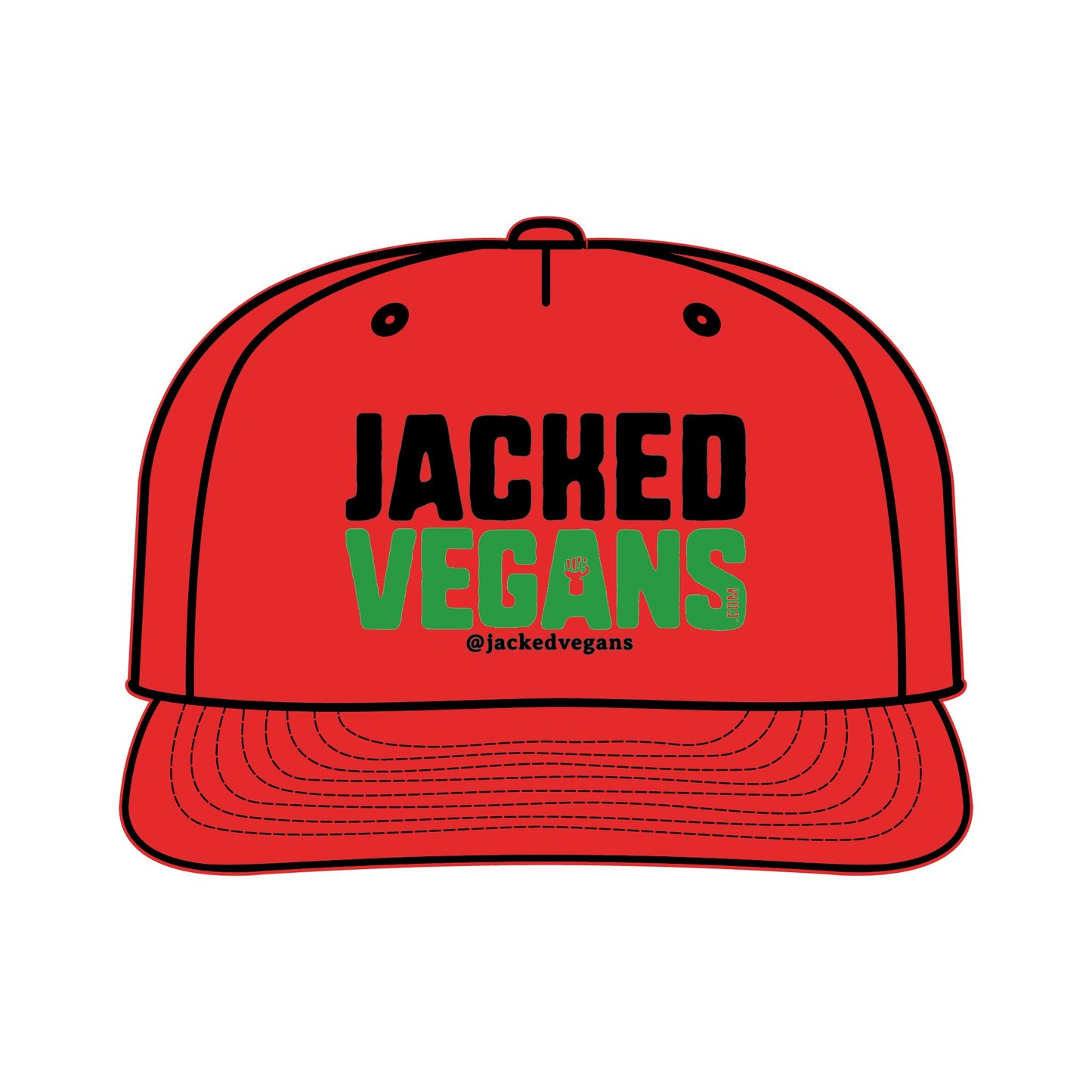 Jacked Vegans Surf Cap - Trendy Sports Hat for Active Lifestyles