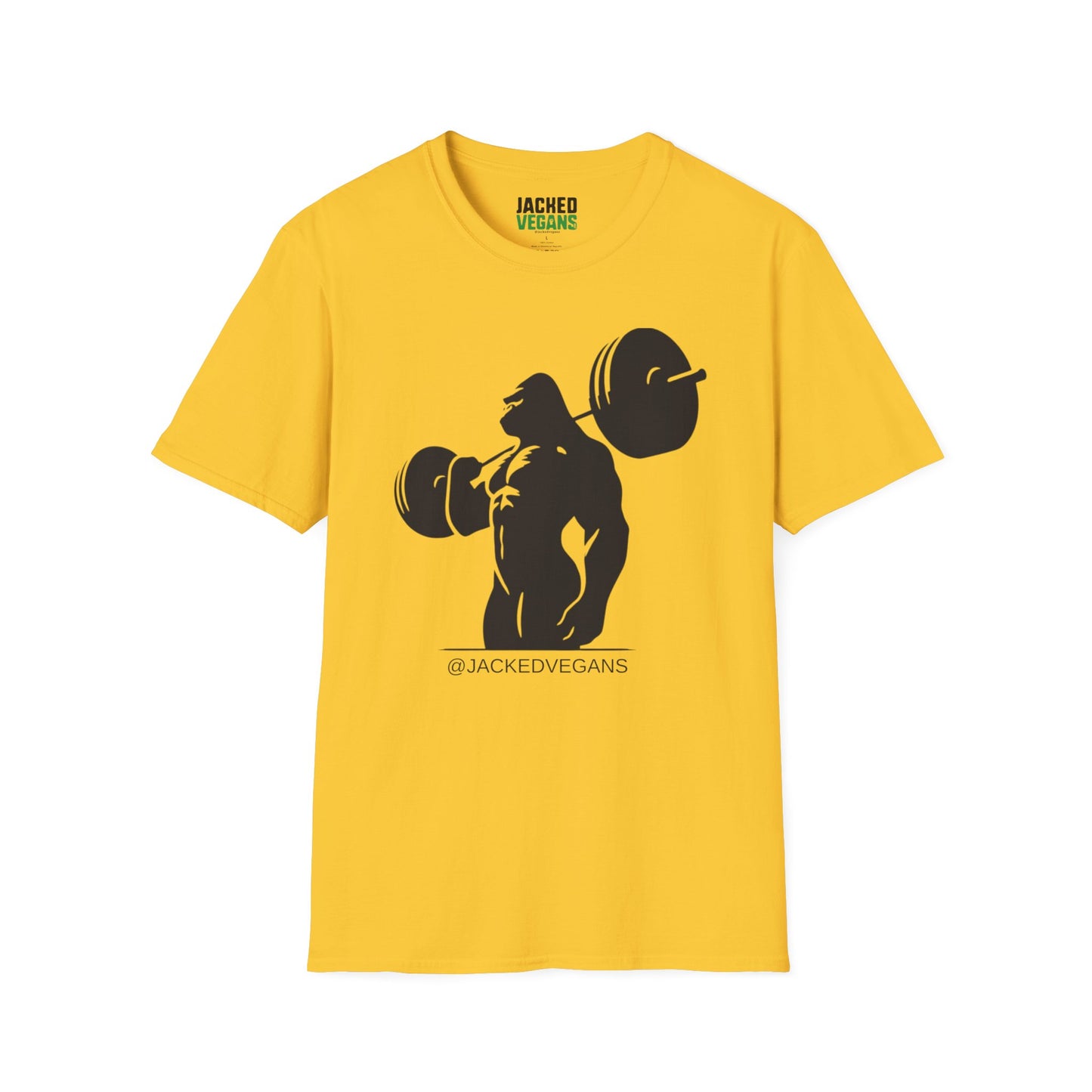 Gorilla Unisex T-Shirt Jacked Vegans