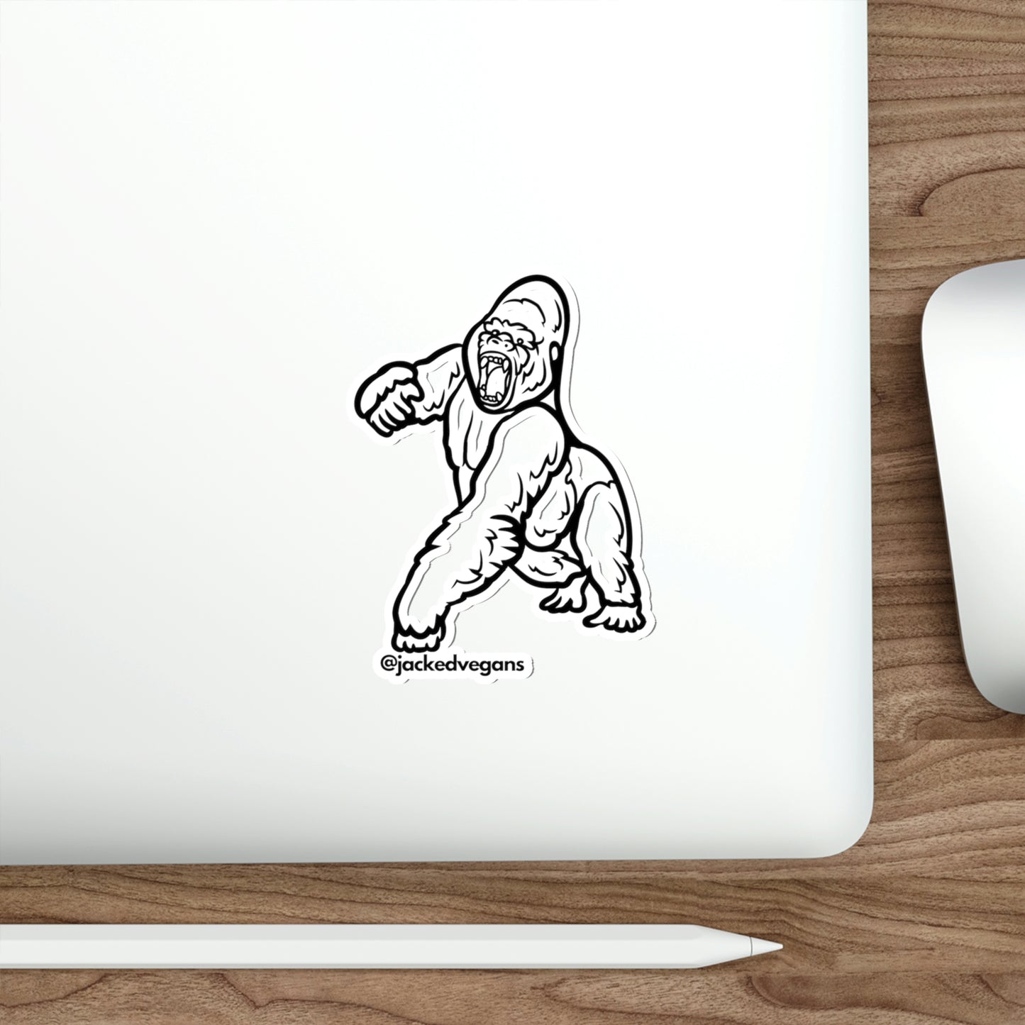 Gorilla Die-Cut Stickers
