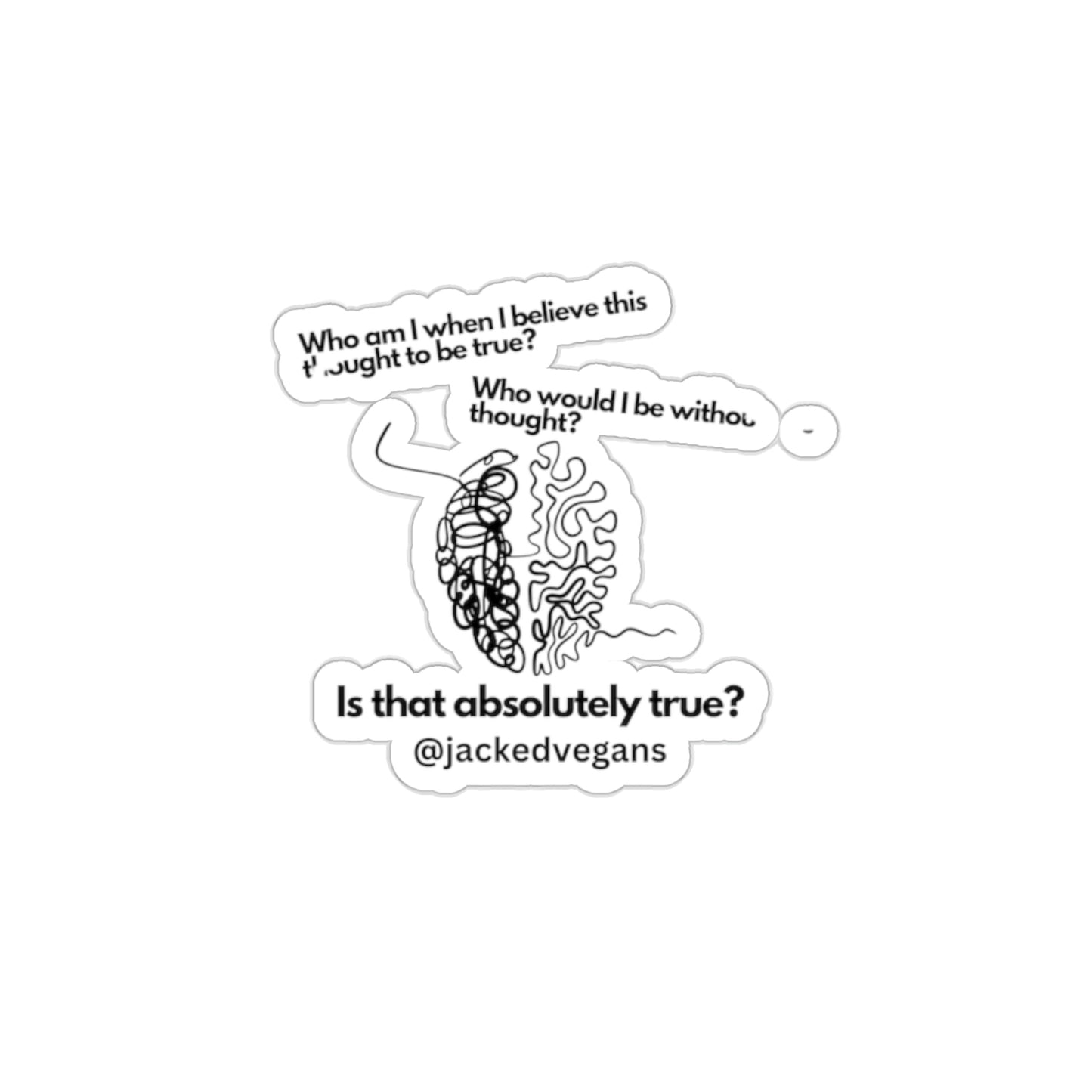 Who Am I Die-Cut Stickers