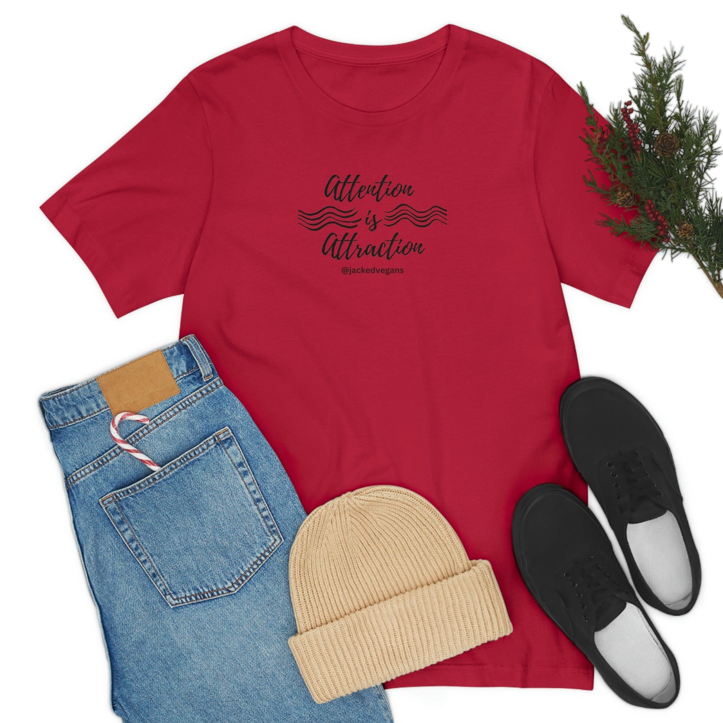 Attention Is Attraction Unisex Jersey Short Sleeve Tee