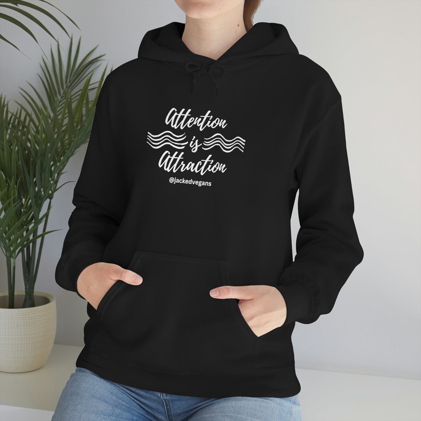 Attention Is Attraction Unisex Heavy Blend™ Hoodie
