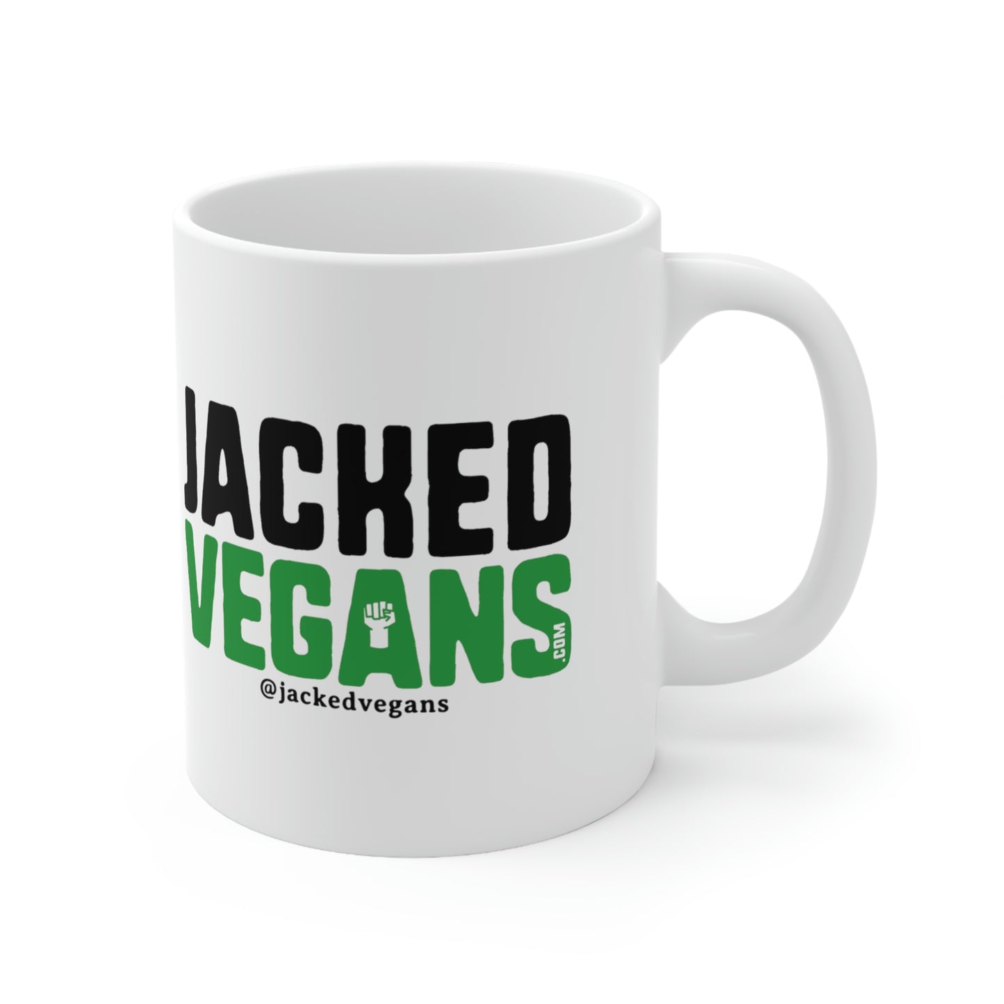 Jacked Vegans Ceramic Mug 11oz