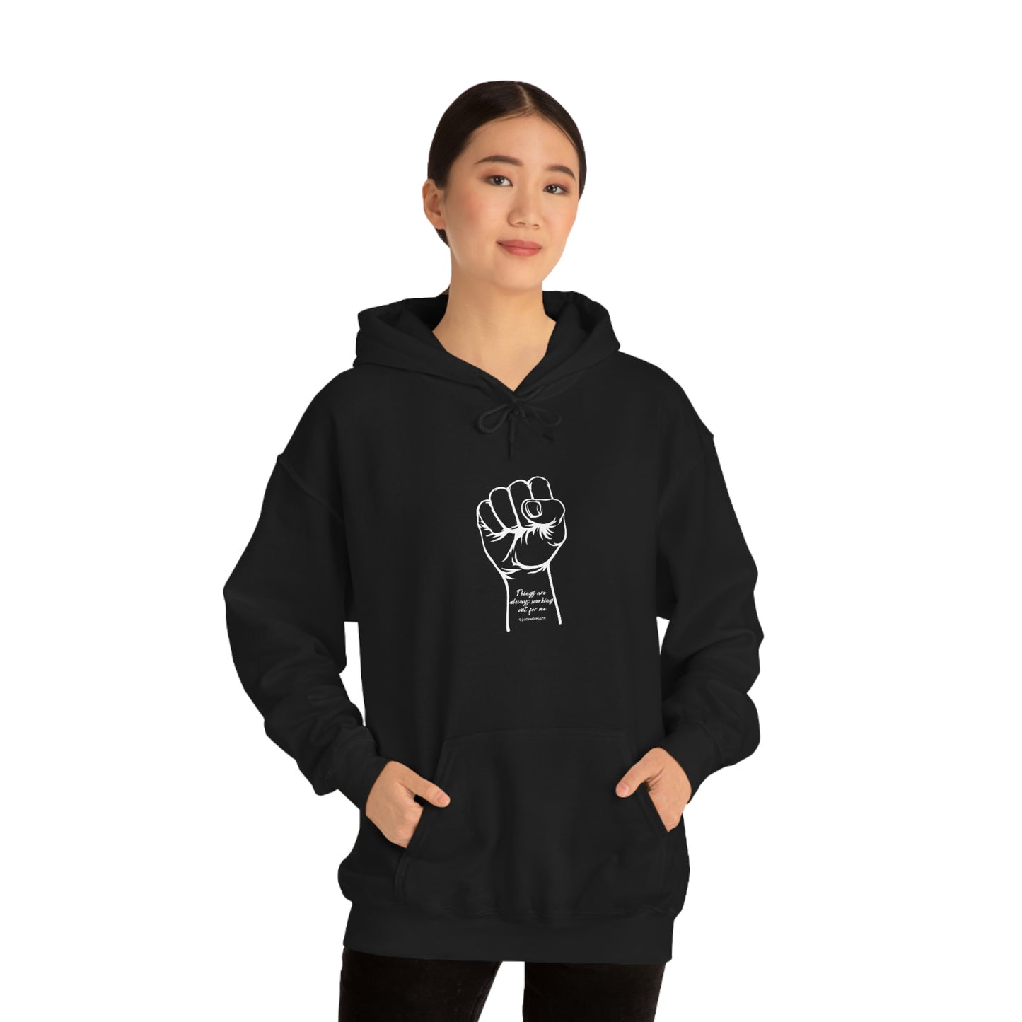 Things Are Always Working Out For Me Unisex Heavy Blend™ Hoodie