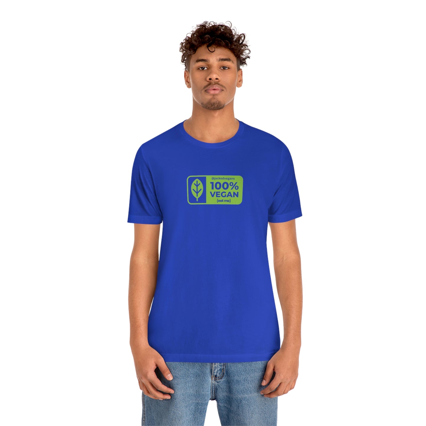 100% Vegan Eat Me Unisex Jersey Short Sleeve Tee