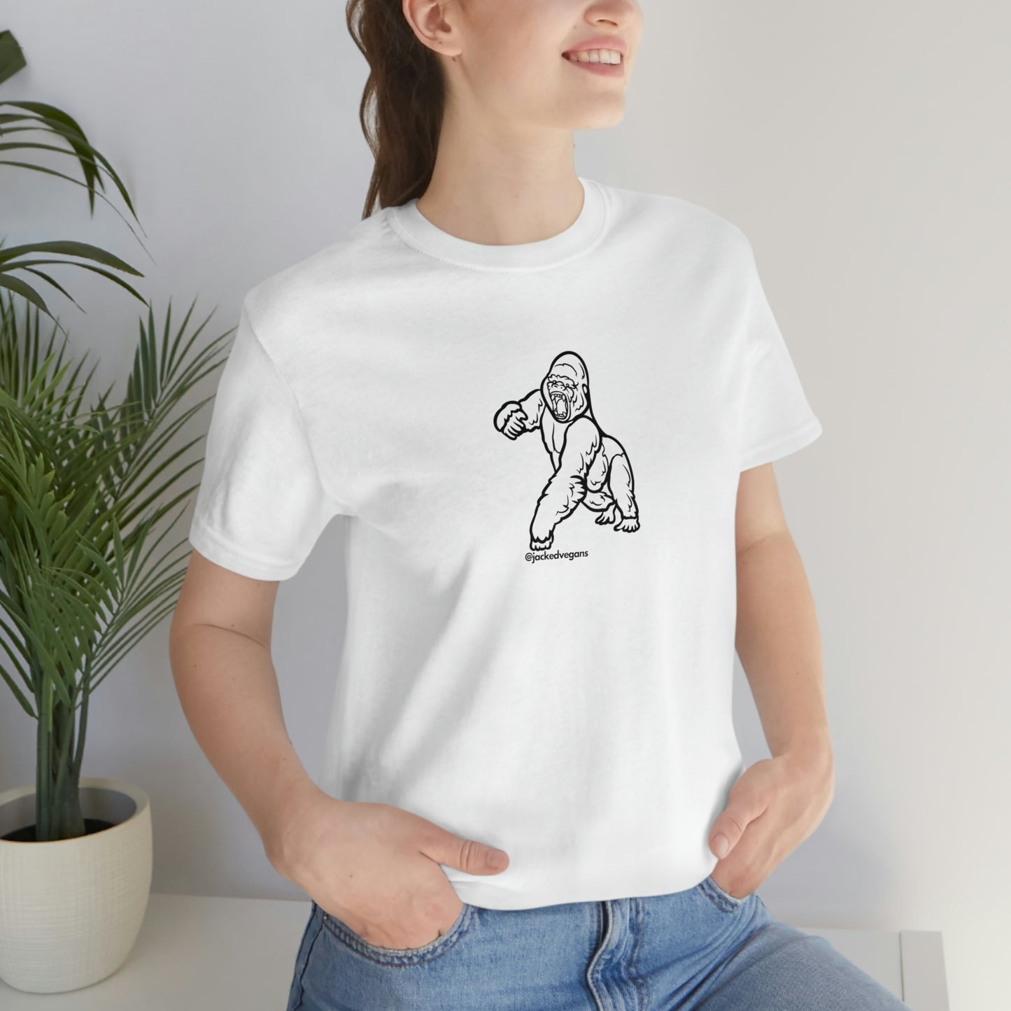 Gorilla Unisex Jersey Short Sleeve Tee