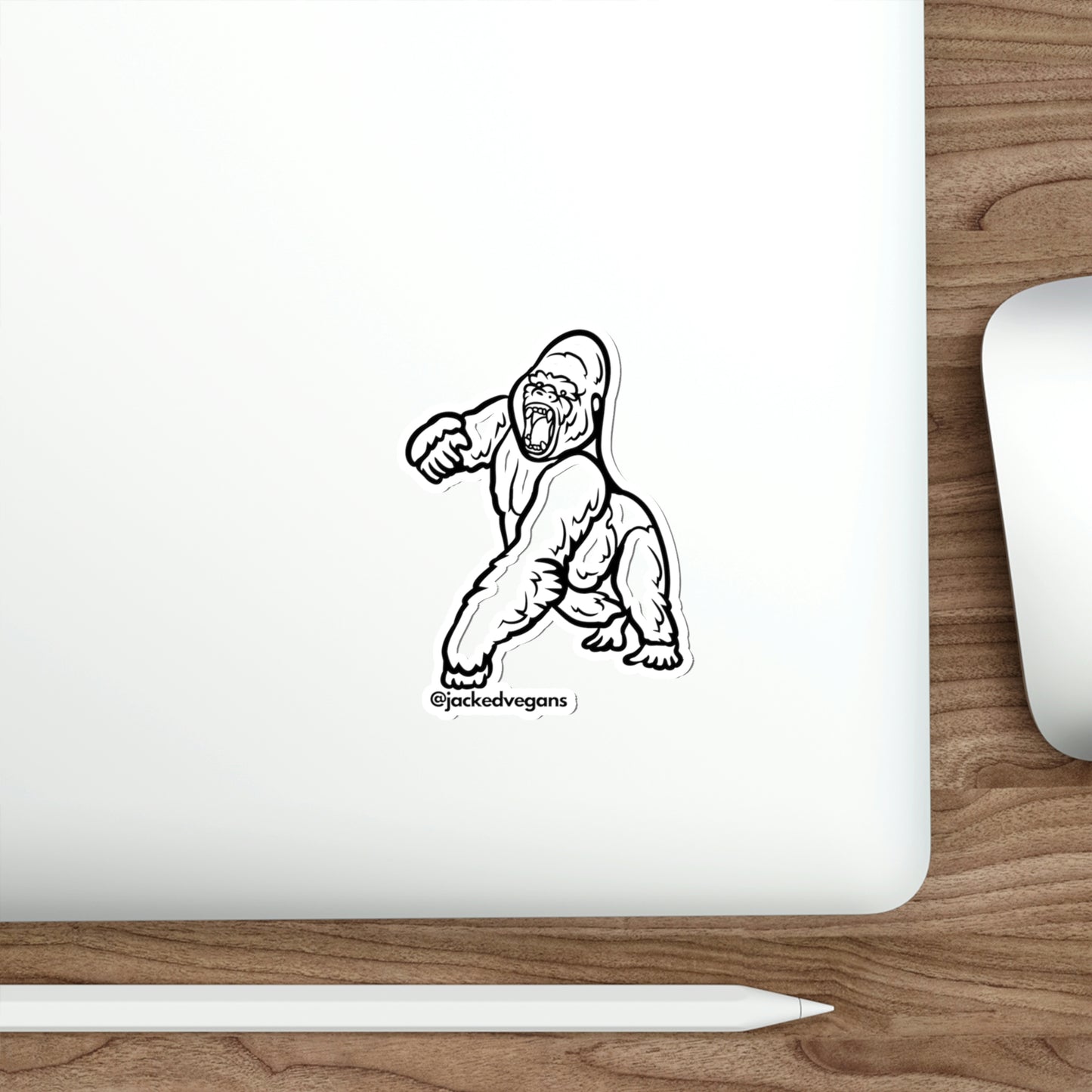 Gorilla Die-Cut Stickers