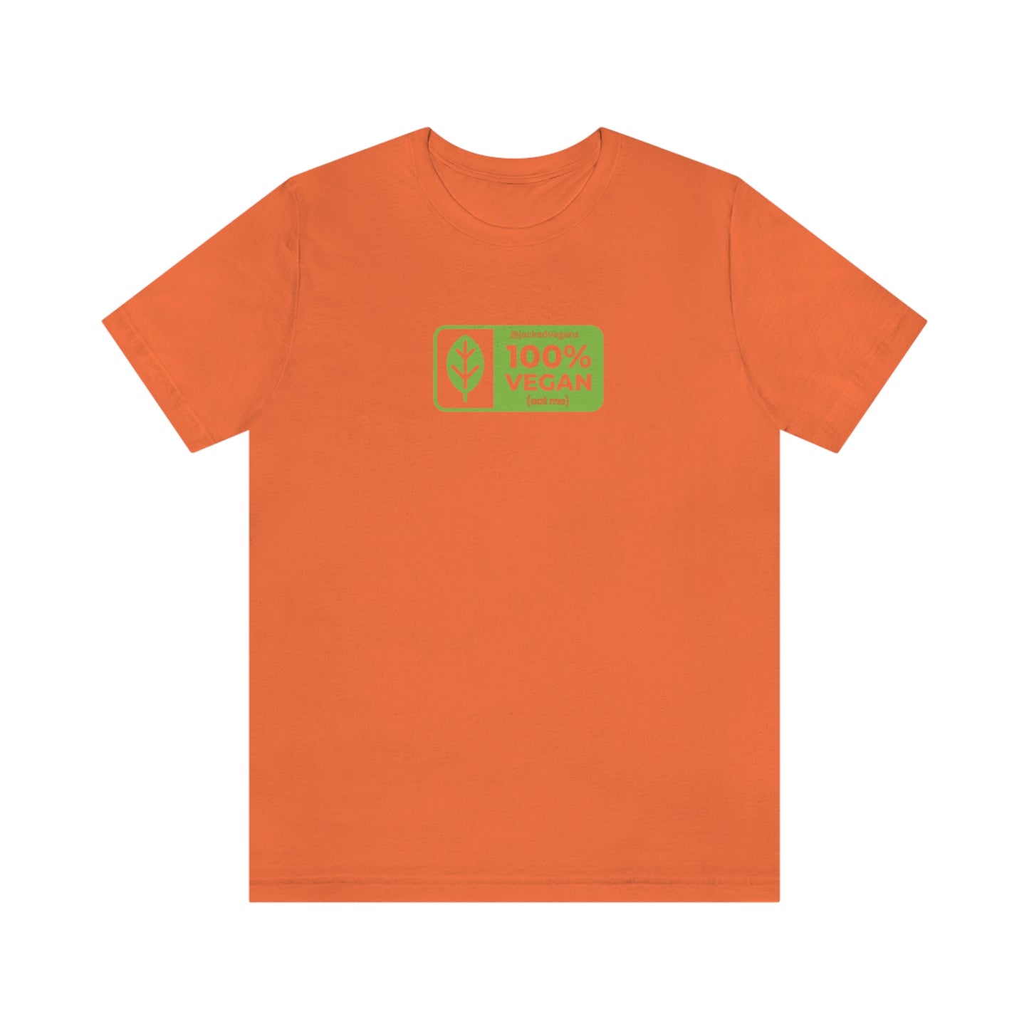100% Vegan Eat Me Unisex Jersey Short Sleeve Tee