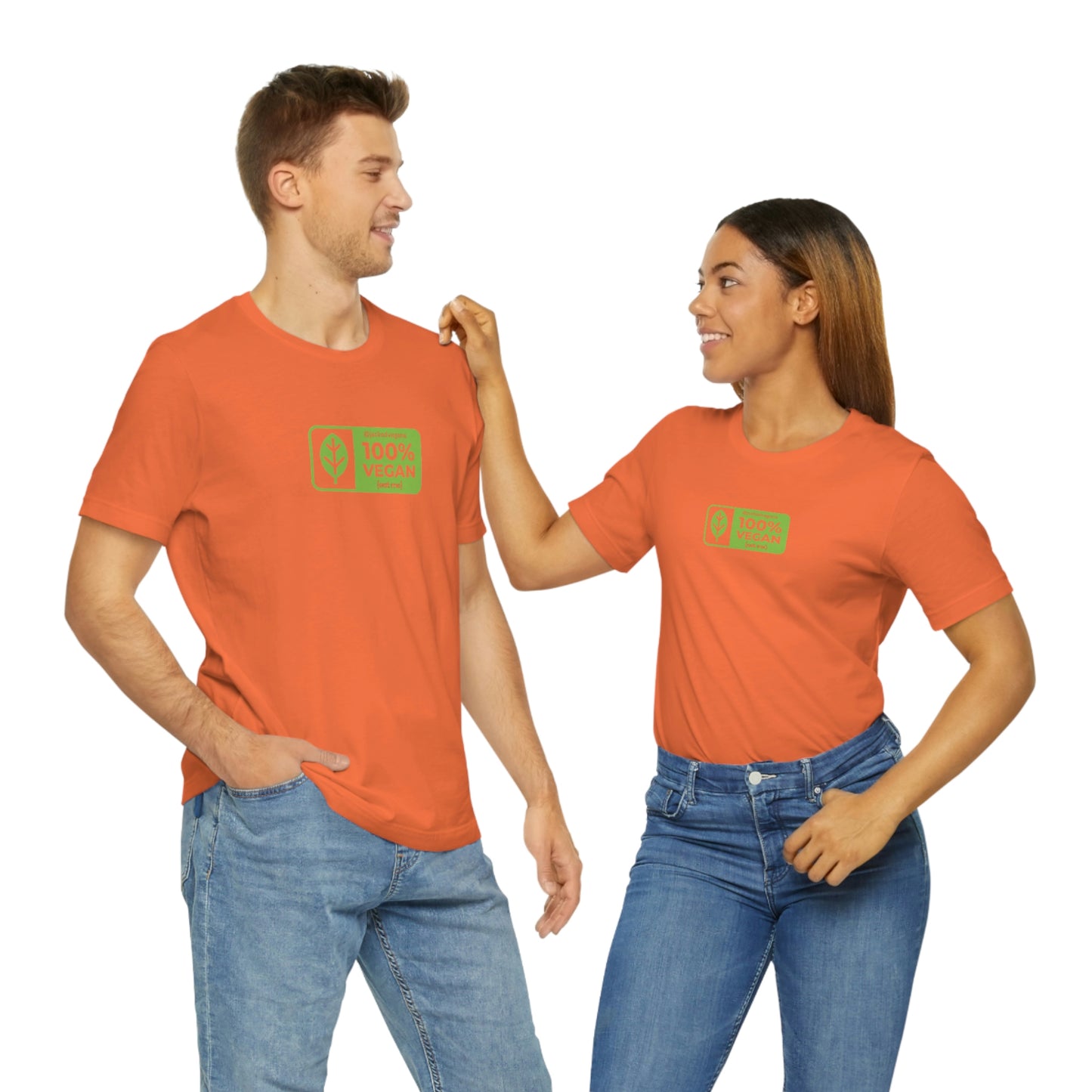 100% Vegan Eat Me Unisex Jersey Short Sleeve Tee