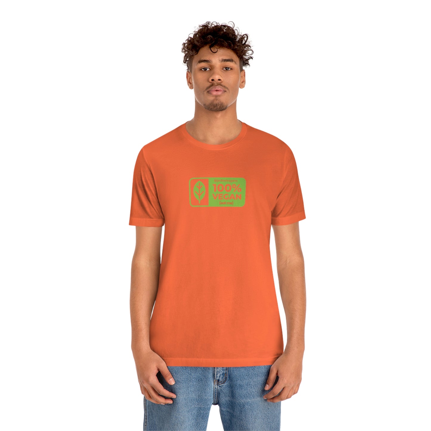 100% Vegan Eat Me Unisex Jersey Short Sleeve Tee