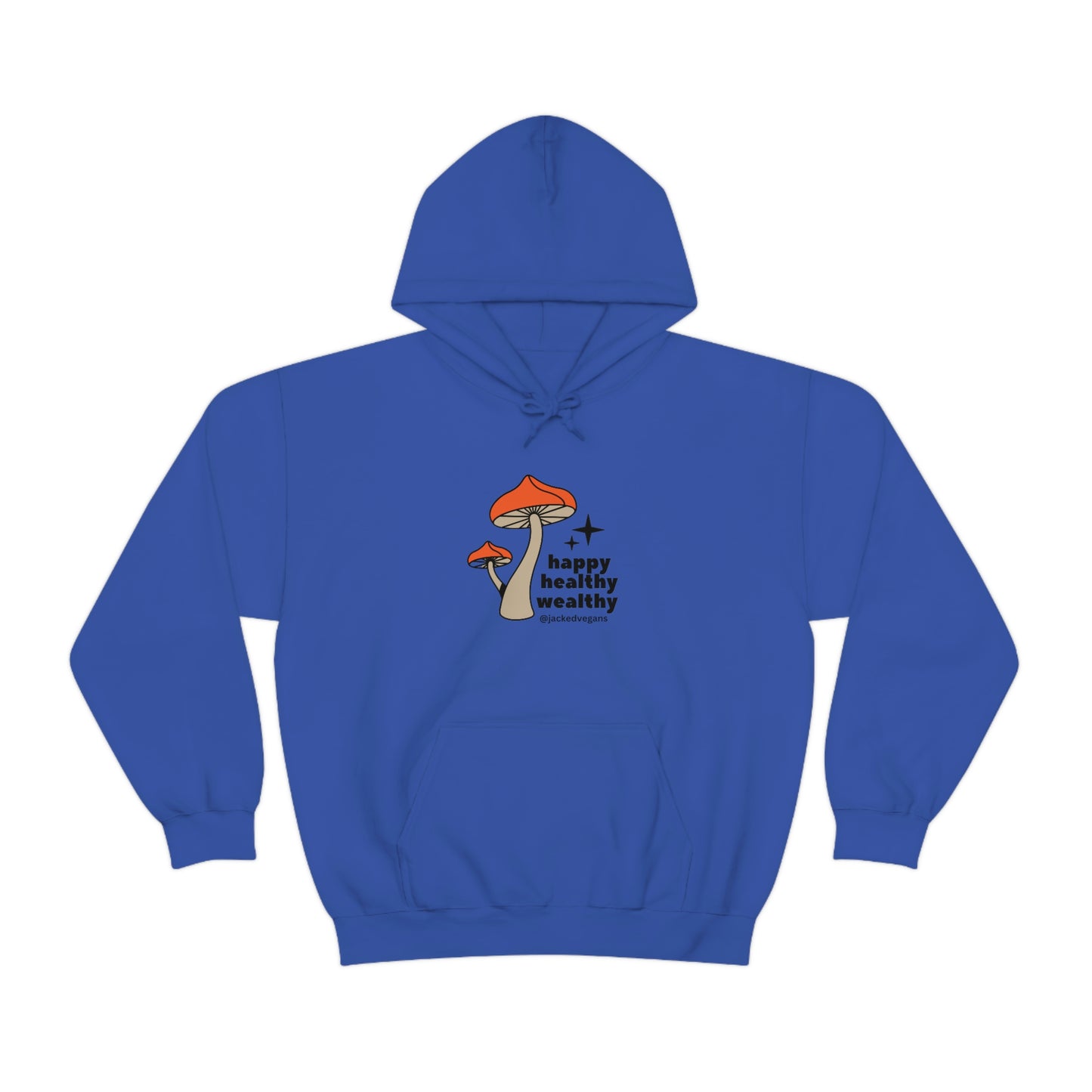 Happy Healthy Wealthy Unisex Heavy Blend™ Hoodie