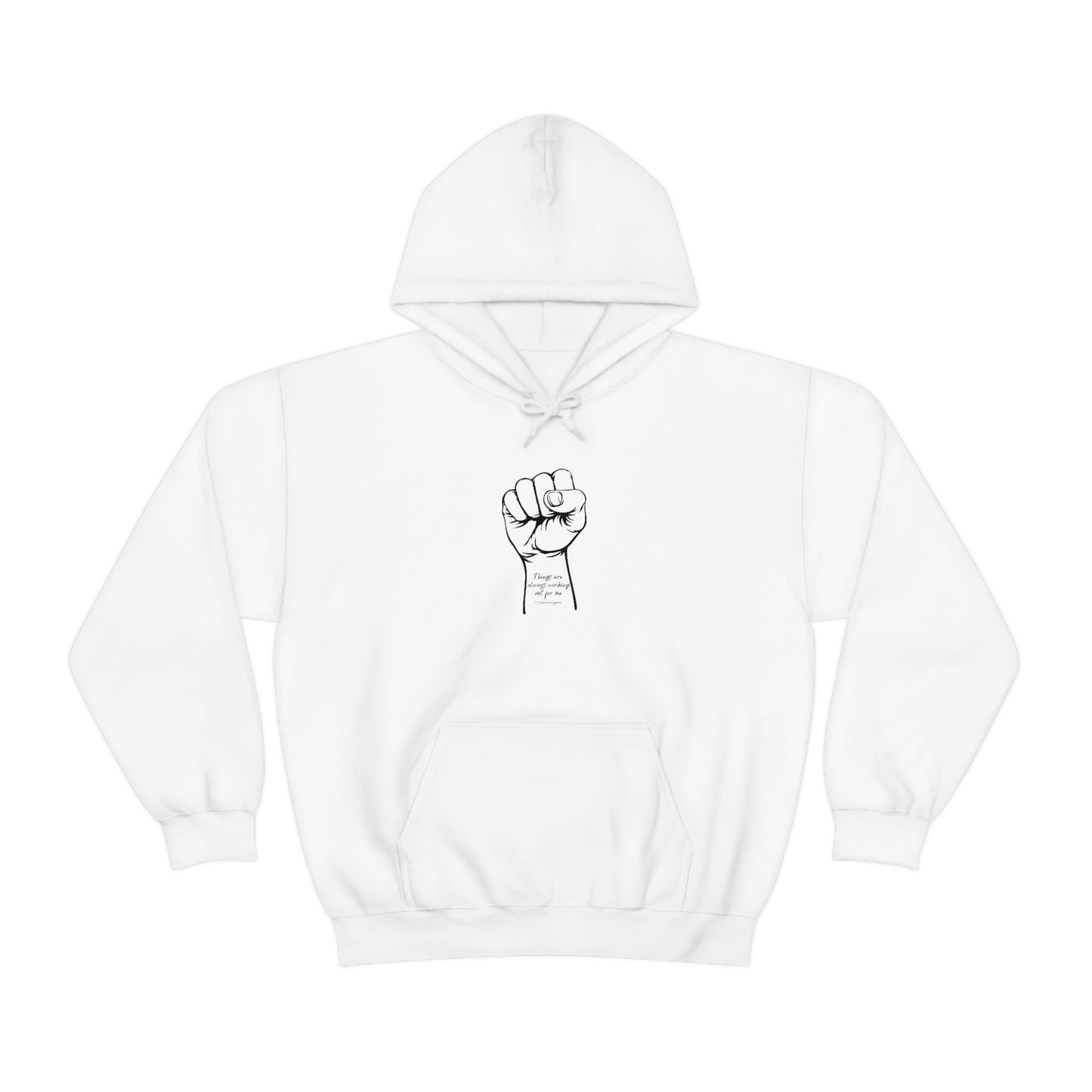 Things Are Always Working Out For Me Unisex Heavy Blend™ Hoodie