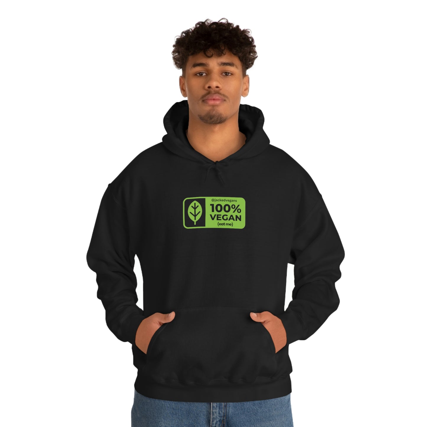 100% Vegan Eat Me Unisex Heavy Blend™ Hoodie
