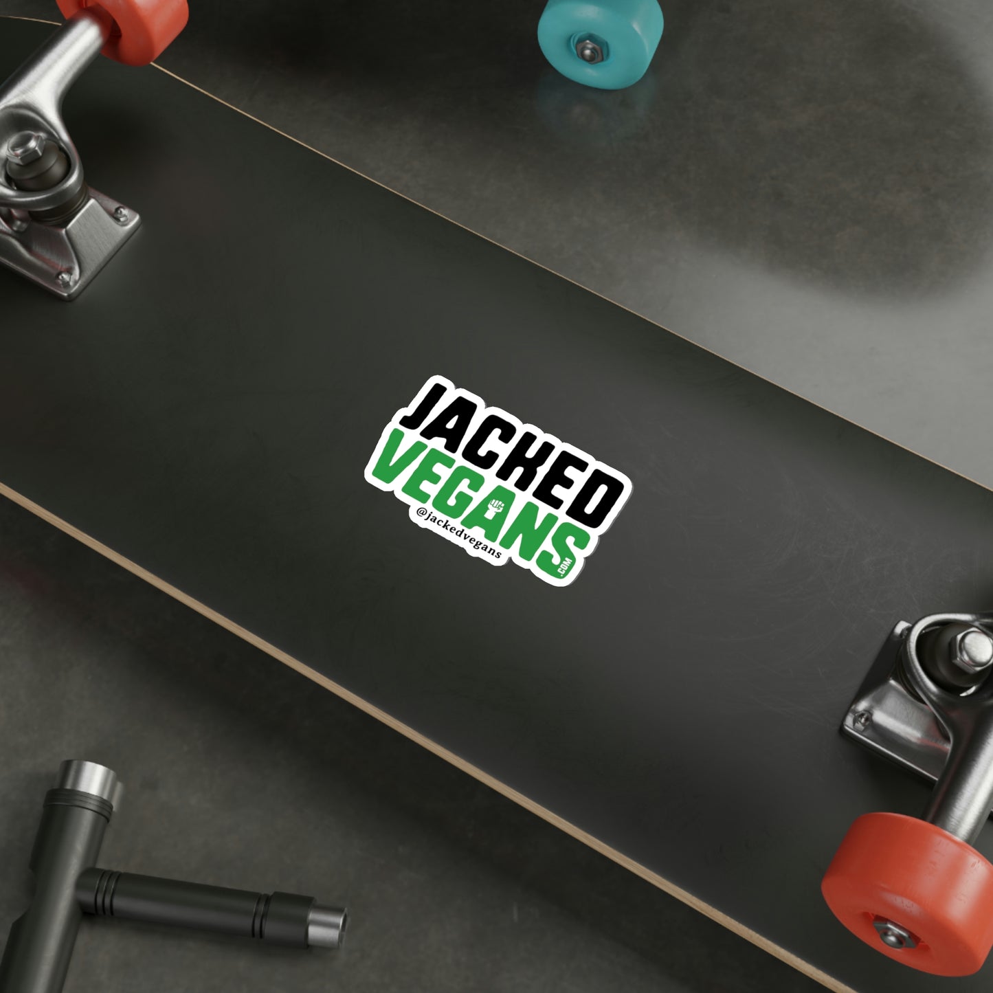 Jacked Vegans Die-Cut Stickers