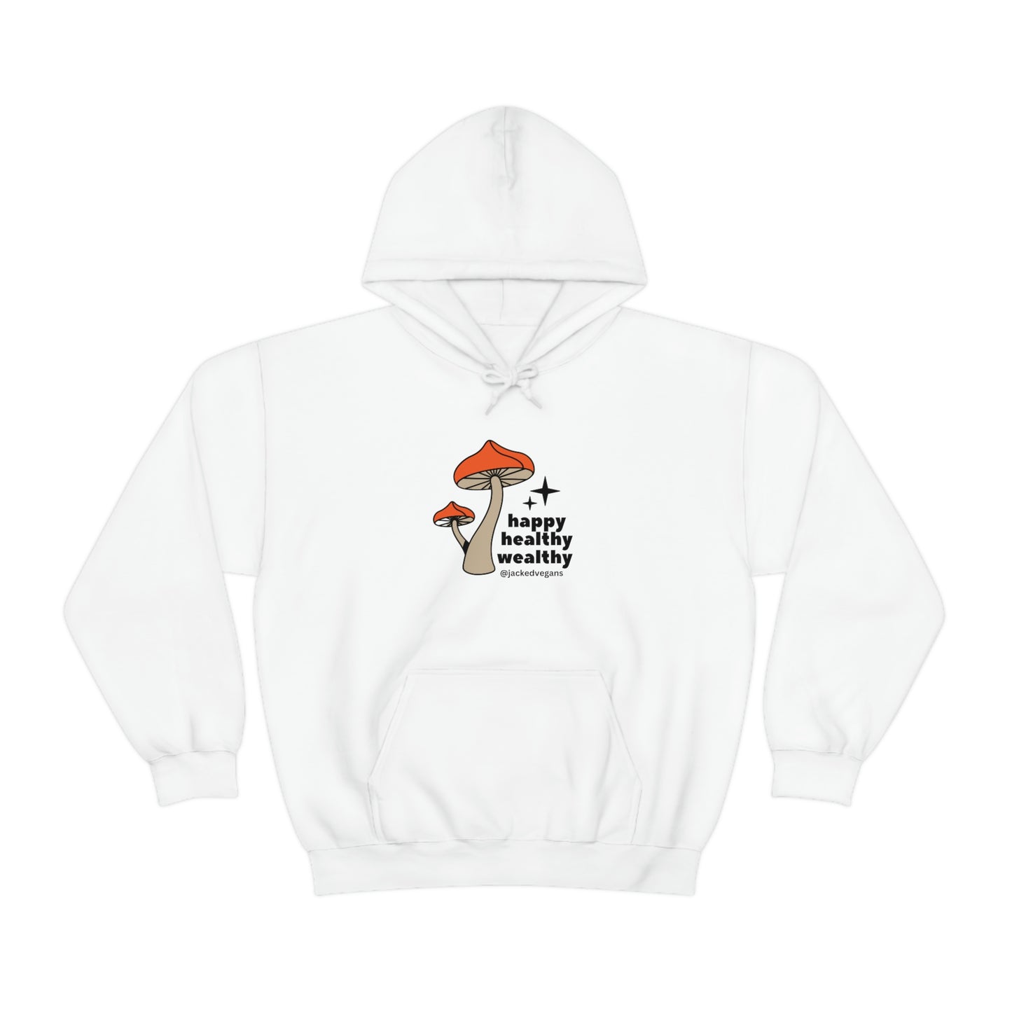 Happy Healthy Wealthy Unisex Heavy Blend™ Hoodie