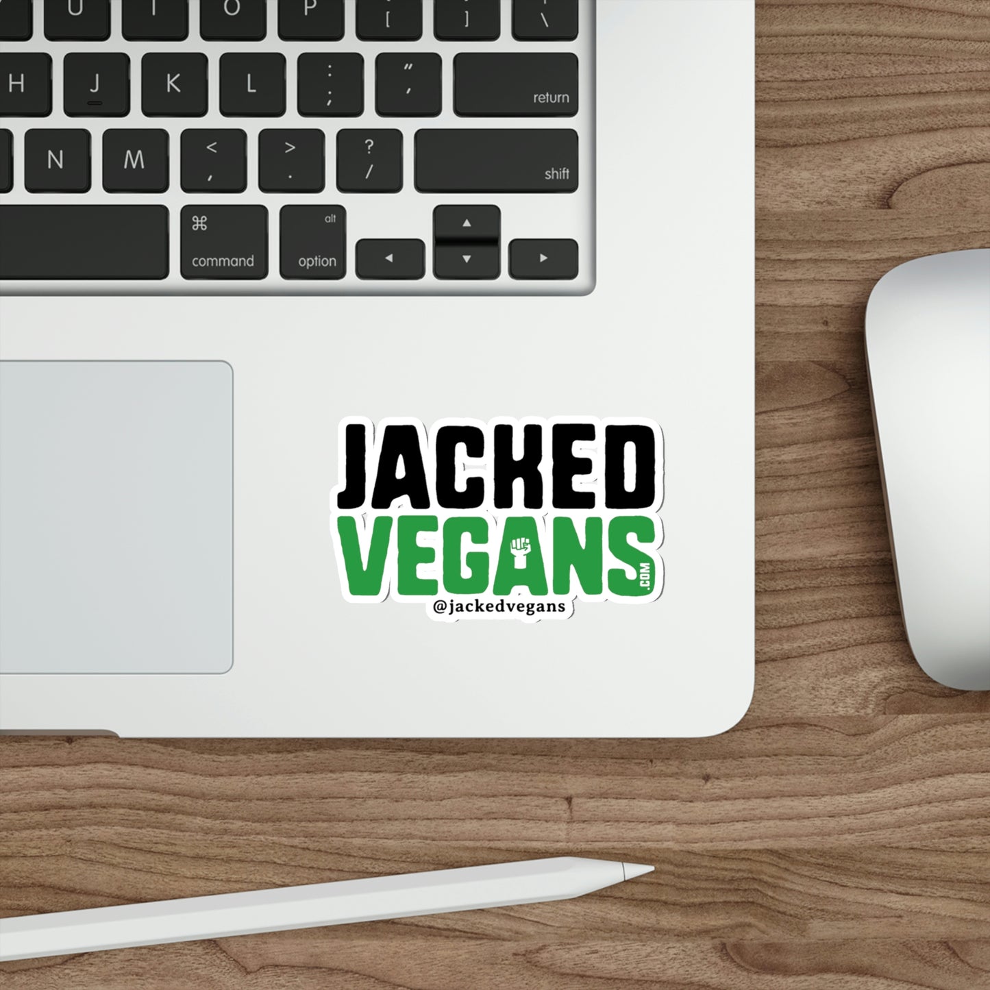 Jacked Vegans Die-Cut Stickers