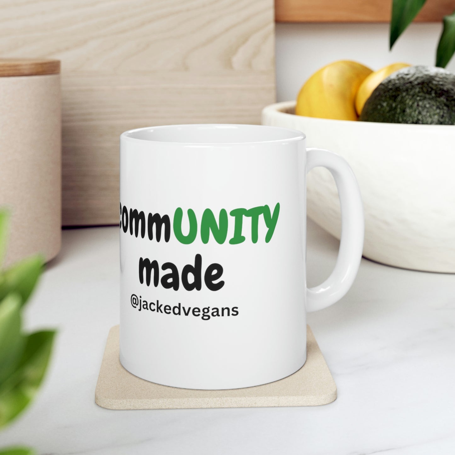 CommUnity Made Ceramic Mug 11oz