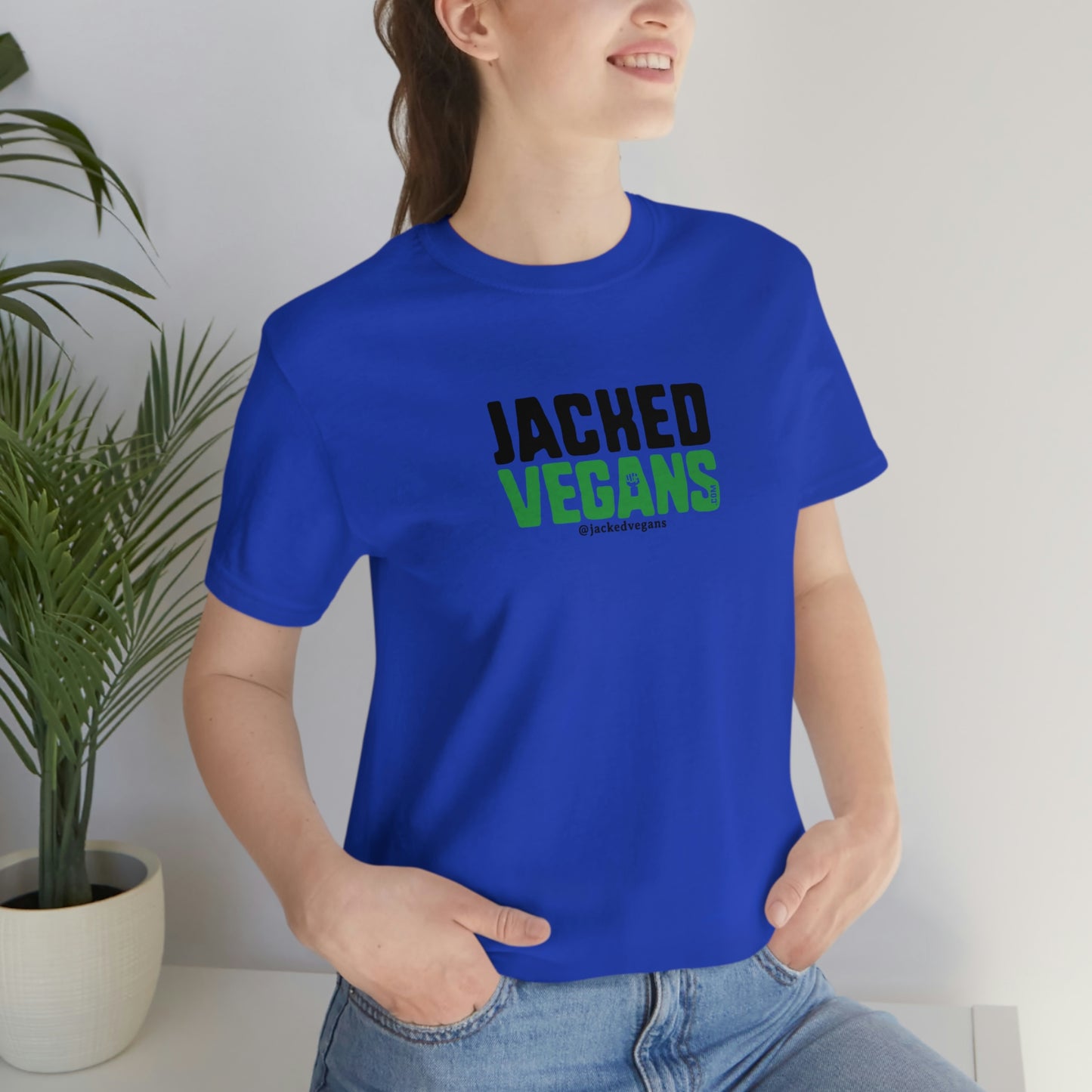 Jacked Vegans Unisex Jersey Short Sleeve Tee