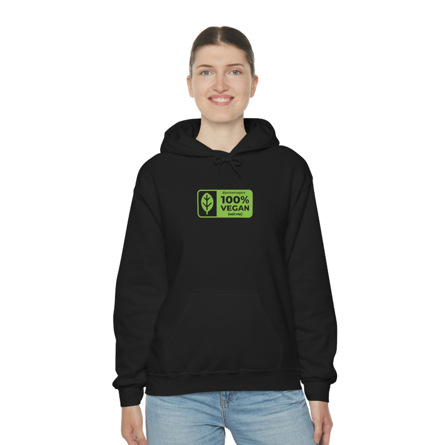 100% Vegan Eat Me Unisex Heavy Blend™ Hoodie