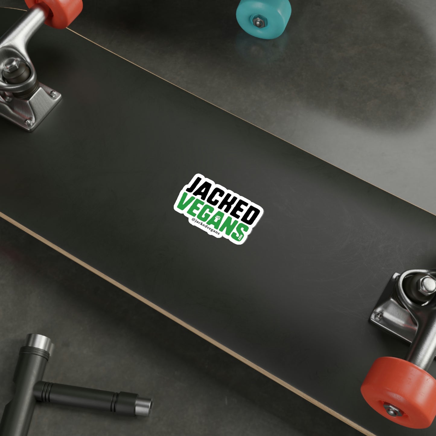Jacked Vegans Die-Cut Stickers