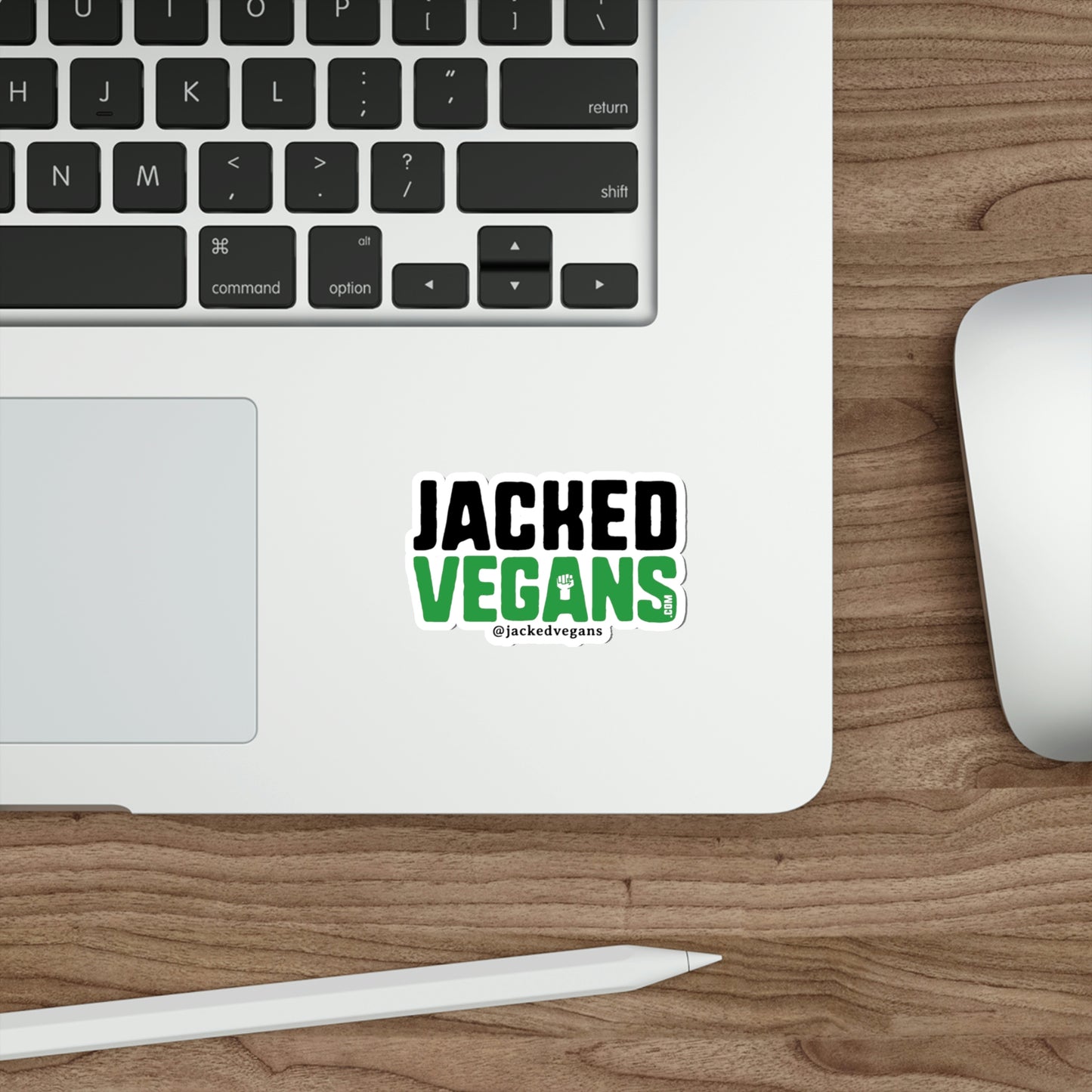 Jacked Vegans Die-Cut Stickers