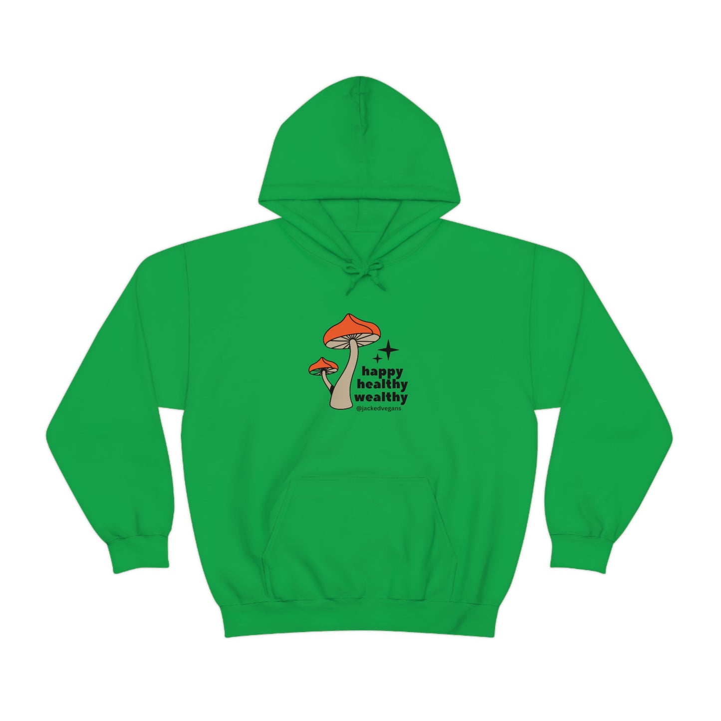 Happy Healthy Wealthy Unisex Heavy Blend™ Hoodie